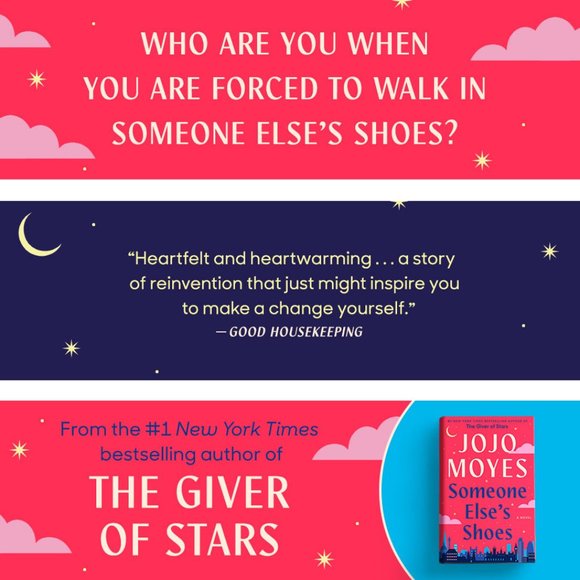 Someone Else’s Shoes by Jojo Moyes- BOTM- Brand New Copy- Never Opened! - Picture 5 of 12